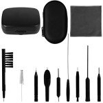 12-Piece Hearing Aid Cleaning Kit with Storage Case