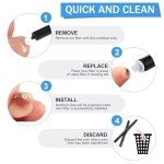 Hearing Aid Wax Protection Filters - 5 Pack