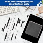 12-Piece Hearing Aid Cleaning Kit with Accessories