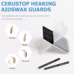 Hearing Aid Wax Protection Filters - 5 Pack