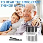 Hearing Aid Wax Protection Filters - 5 Pack