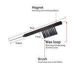 Hearing Aid Cleaning Kit with Tools and Case