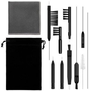 Hearing Aid Cleaning Kit with Tools and Brushes