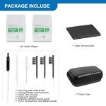 Portable 52-Piece Hearing Aid Cleaning Kit