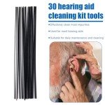 30-Pack Hearing Aid Cleaner Tools and Accessories