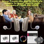 30 Wax Guard Filters for Oticon Prowax Hearing Aids