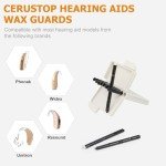 40 Pcs Hearing Aid Wax Guard Filter Kit