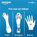 Amazon Basic Care Flexible Fabric Adhesive Bandages, XL (2 in x 4 in), Protection for All Skin Types, Flexible Stretch That Conform to Wounds, 10 Count