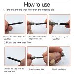 NanoCare Wax Guards for Hearing Aids with Tools