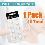 Oticon Minifit Hearing Aid Dome Replacement Caps (10 Pcs)