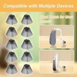 Hearing Aid Ear Tips Replacement - 10 Count Kit
