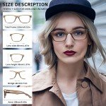 Blue Light Blocking Reading Glasses - 5 Pairs
