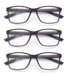 3 Pack Men's Blue Light Blocking Reading Glasses