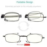 2 Pack Blue Light Blocking Reading Glasses 1.75X