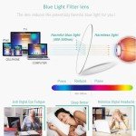 2 Pack Blue Light Blocking Reading Glasses 1.75X