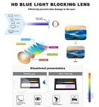 Slim Mini Metal Reading Glasses with Case - Black