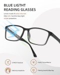 JOLISU 5 Pack Blue Light Blocking Reading Glasses
