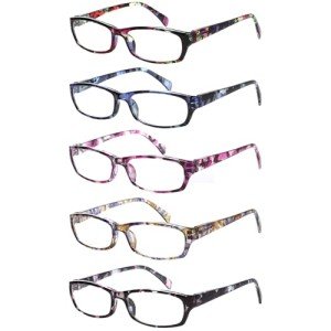 Kerecsen Women's Reading Glasses - 5 Stylish Pairs