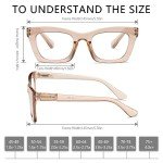 FSRTEP Oprah Readers - 3 Pack with Blue Light Blocking