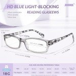 Gaoye 6 Pack Blue Light Reading Glasses