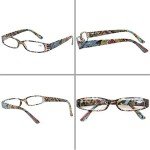Kerecsen Women's Fashion Reading Glasses - 4 Pack