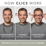Clic Magnetic Reading Glasses for Men and Women