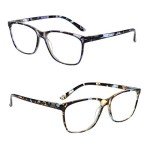 SIGVAN Women's Blue Light Blocking Reading Glasses 5-Pack