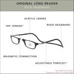 Clic Magnetic Reading Glasses for Men and Women