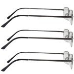 TruVision 3-Pack Readers - Gunmetal Frames, 1.25