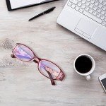 Fashionable Anti-Blue Light Reading Glasses for Women