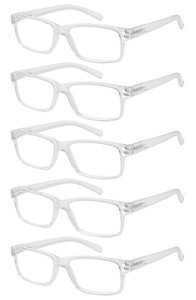 Eyekepper 5 Pack Classic Reading Glasses +1.75