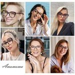 Trendy Oversized Blue Light Reading Glasses for Women