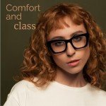 6 Pack Blue Light Blocking Square Reading Glasses