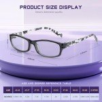 5 Pack Blue Light Blocking Reading Glasses for Women