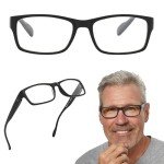 Bold Face Blue Light Blocking Reading Glasses +1.50