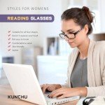 5 Pack Blue Light Blocking Reading Glasses for Women