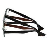 Foster Grant Men's 3-Pack Rectangular Reading Glasses