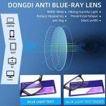 Blue Light Blocking Reading Glasses - 4 Pack