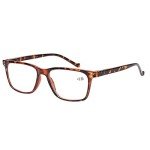 5 Pack Comfortable Reading Glasses for Men & Women