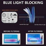 JJWELL 3 Pack Blue Light Blocking Reading Glasses