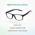 Select-A-Vision Men's Sportex Blue Reading Glasses