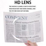 6-Pack Colorful Reading Glasses with Spring Hinges