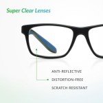 Select-A-Vision Men's Sportex Blue Reading Glasses