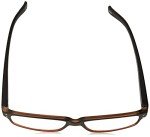 Foster Grant Men's Polarized Square Readers - Brown 2.75