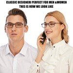 4 Pack Flexible TR90 Reading Glasses - Blue Light Blocking