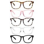 5 Pack Blue Light Blocking Reading Glasses