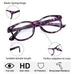 Colorful Eyeguard Reading Glasses for Women - 4 Pack