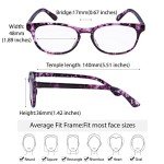 Colorful Eyeguard Reading Glasses for Women - 4 Pack