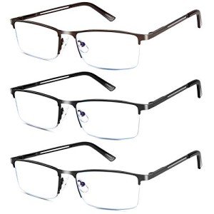 Lcbestbro 1.0 Blue Light Blocking Reading Glasses