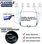 3 Pack Blue Light Blocking Reading Glasses for Women